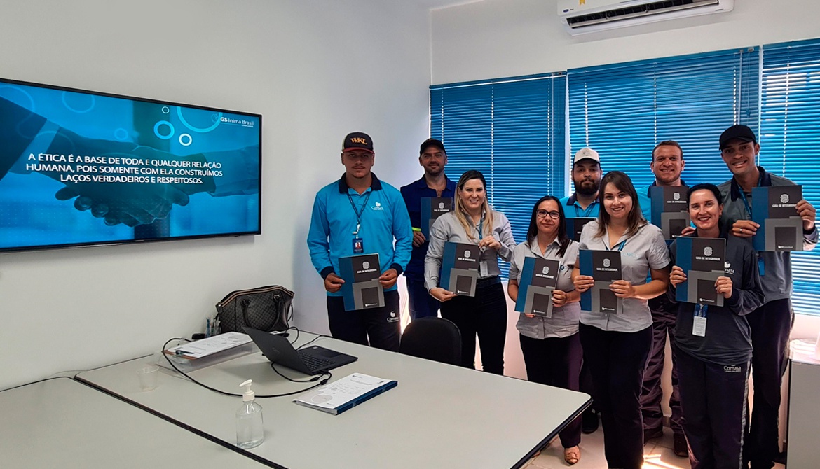 COMASA REALIZA TREINAMENTO DO PROGRAMA INTEGRIDADE GS INIMA BRASIL