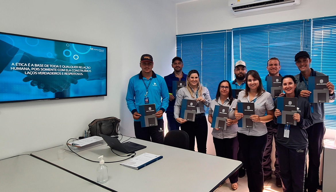 COMASA  REALIZA TREINAMENTO DO PROGRAMA INTEGRIDADE GS INIMA BRASIL