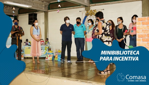 MINIBIBLIOTECA PARA INCENTIVAR A LEITURA EM SANTA RITA